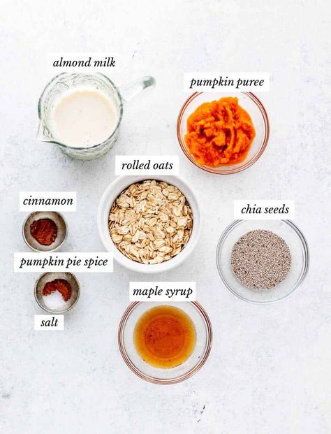 Healthy Pumpkin Oatmeal, Pumpkin Spice Oatmeal, Pumpkin Pie Overnight Oats, Pumpkin Overnight Oats, Pumpkin Pie Protein, Protein Overnight Oats, Pumpkin Oats, Vegan Pumpkin Spice, Healthy Pumpkin Pies