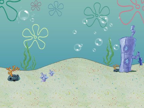 Free download Go Back Gallery For Spongebob Ocean Background for Desktop, Mobile & Tablet. [700x525]. 77+ Sponge Bob Background on WallpaperSafari Sponge Bob Background, Spongebob Time Cards, Spongebob Background, Bob Sponge, Ocean Flowers, Ocean Background, Spongebob Party, Ocean Backgrounds, Spongebob Wallpaper