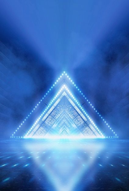 Inkigayo Stage Background, Zepeto Background Blue, Stage Background Aesthetic, Dance Stage Background, Kpop Stage Background, Concert Background Stage, Led Light Background, Fashion Show Background, Night Club Background