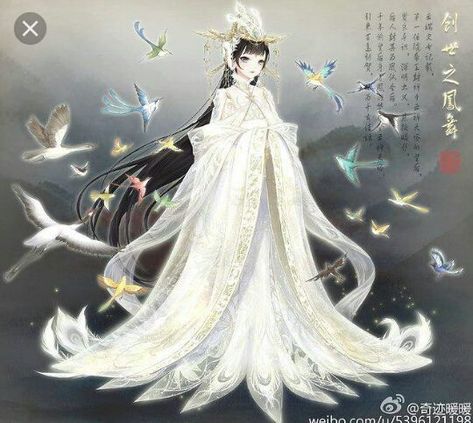 She looked so pure but they could see that she looked little off when they saw lingyi and Yixin walked past them Gaun Abad Pertengahan, Love Nikki, Blind Love, Nikki Love, Chinese Art Girl, فستان سهرة, Anime Dress, Anime Princess, Mystic Messenger