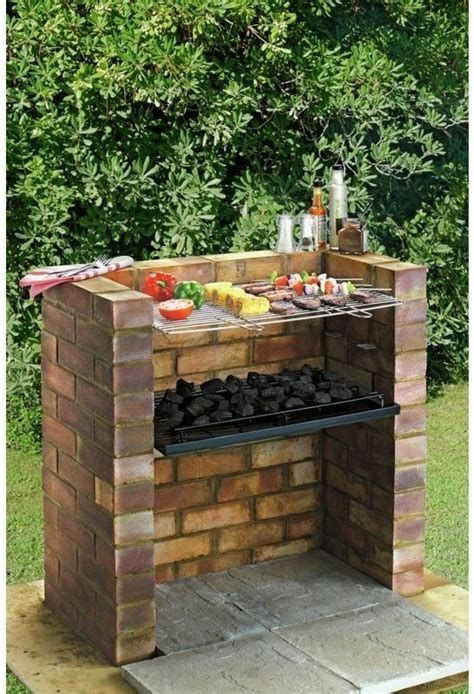 Backyard Bbq Ideas, Brick Grill, Brick Bbq, Outdoor Bbq Grill, Diy Grill, Diy Bbq, Bbq Ideas, Backyard Grilling, Outdoor Grills