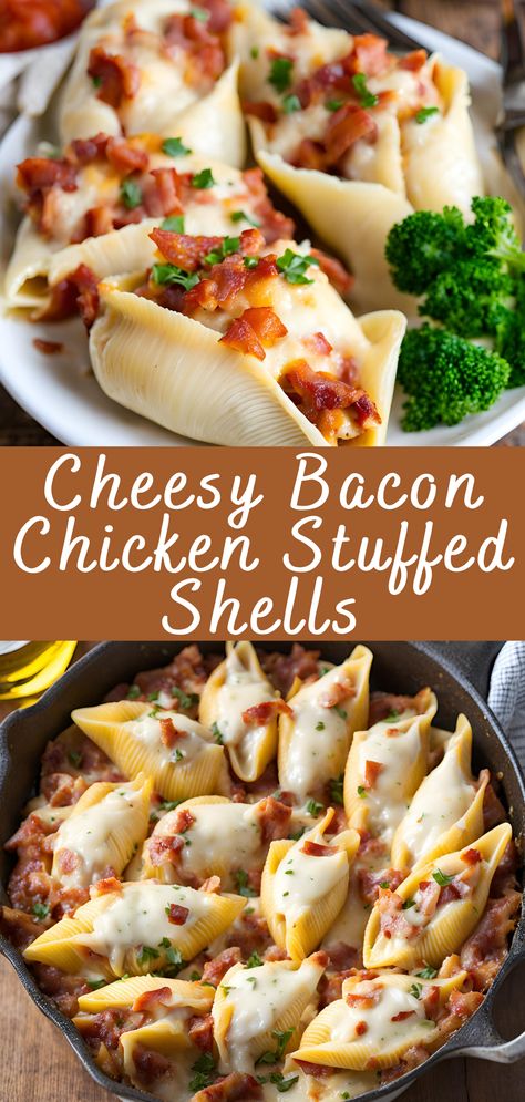 Crockpot Recipes Stuffed Shells, Jumbo Shells Recipe Chicken, Tuscan Chicken Stuffed Shells, Stuffed Jumbo Shells Recipe, Stuffed Shell Recipes, Stuffed Shells Chicken, Stuffed Shells Recipes, Jumbo Shells Stuffed, Chicken Shells