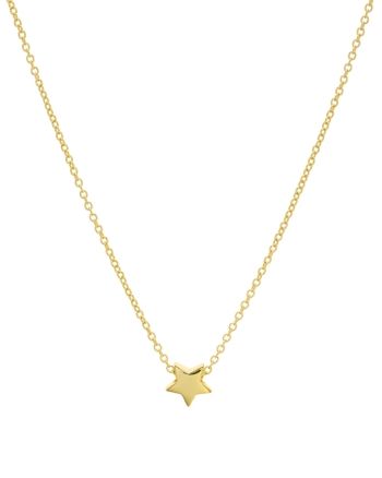 Aqua Star Pendant Necklace in 14K Gold-Plated Sterling Silver or Sterling Silver, 16 - Exclusive Pendant Necklace Outfit, Simple Elegant Jewelry, Preppy Jewelry, Star Pendant Necklace, Jewelry Accessories Ideas, Jewelry Essentials, Homemade Jewelry, Jewelry Lookbook, Antique Necklace