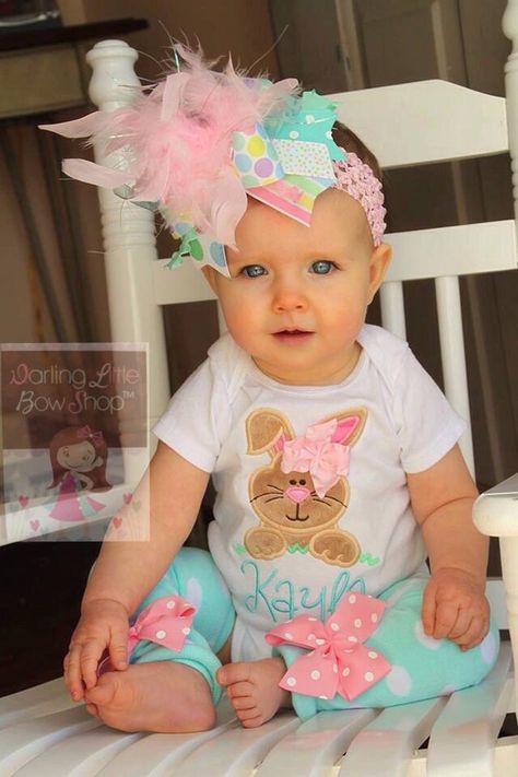 Easter Tutu Outfit, Andy Pandy, Cute Easter Outfits, Easter Tutu, Easter Bunny Outfits, Thanksgiving Baby Outfits, Baby Easter Outfit