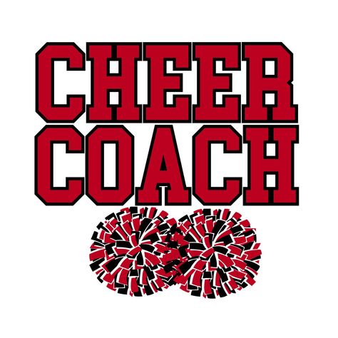 Svg Images Free, Cheer Coach Svg, Cheer Coach Shirts, Coach Svg, Frog Svg, Sports Crafts, Cheer Tryouts, Cheer Posters, Senior Night Gifts