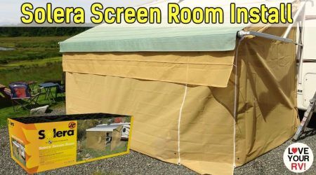 Mods and Upgrades Post Archive Camper Awning, Diy Awning, Rv Awning, Camper Awnings, Room Installation, Buying An Rv, Screen Room, Diy Swimming Pool, Rv Living Full Time