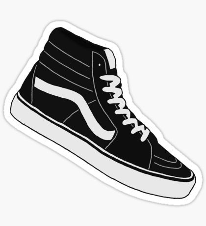 Vans Tattoo Ideas, Stickers Vans, Shoes Stickers, High Stickers, Tennis Vans, Vans High Top, Vans High, Tenis Vans, Homemade Stickers