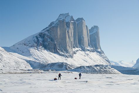 Fictional Planets, Nunavut Canada, Free Climb, Baffin Island, Snow Machine, Minecraft Structures, Paradise City, Frozen Lake, Matte Painting