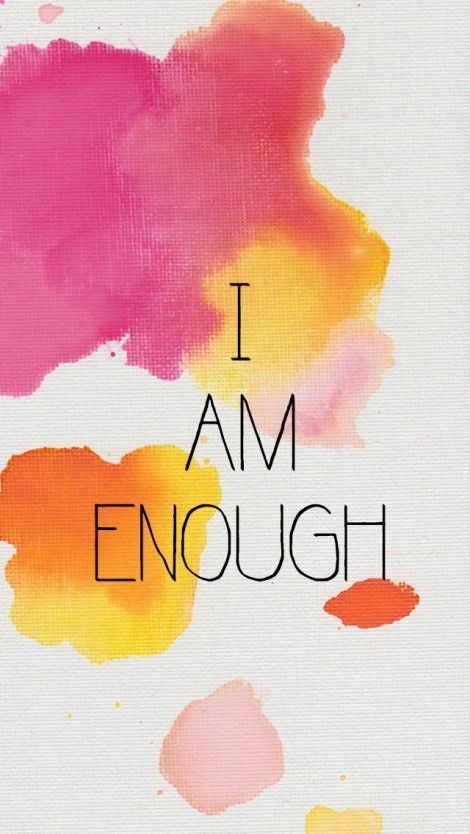 As women we need to continue to believe that we are enough. Let's support each other and build each other up vs tearing each other down.   #quote #inspirationalquote #womensupportigwomen Enough Is Enough Quotes, I Am Enough, Love Challenge, Self Love Quotes, The Words, Positive Affirmations, Mantra, Inspire Me, Wise Words