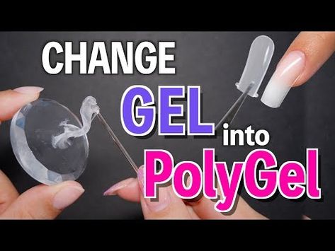 Secret Technique to Change Gel into PolyGel💅Nail Hacks【ASKA NAILS】 - YouTube Polygel Nail, Nail Hacks, Poly Gel, Polygel Nails, Gel Tips, Nail Forms, Diy Recipes, Acrylic Powder, Nail Art Diy