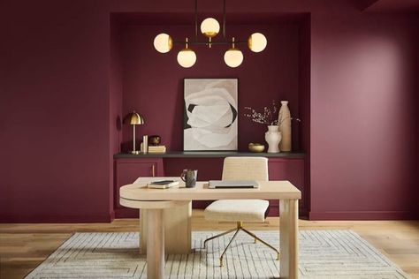 This Is Behr's 2025 Paint Colour Of The Year | Style at Home Behr Color Trends, Red Paint Colors, Behr Colors, Trending Paint Colors, Behr Paint, Paint Companies, Paint Brands, Room Paint, Benjamin Moore