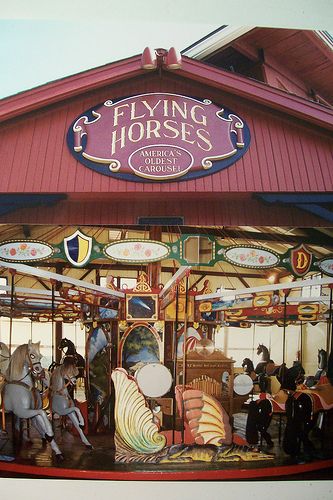 Flying Horses Carousel #OaksBluffs #MarthasVineyard Cape Cod Vintage, Marthas Vinyard, Osterville Ma Cape Cod, Vineyard Vacation, Province Town Cape Cod, Wooden Horses, Provincetown Cape Cod, Carousel Animals, Oak Bluffs