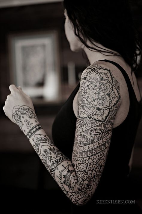 Fine line, Ornamental, Geometric Tattoos | NJ Fine Line Mandala Tattoo, Paisley Tattoo Sleeve, Sacred Geometry Tattoos, Paisley Tattoo, Mandala Paisley, Sacred Geometry Tattoo, Geometry Tattoo, Geometric Tattoos, Black Work