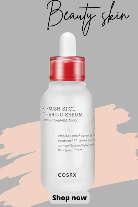 (Promoted) Fading Acne Scar: The ideal serum for 3 way post-acne care - calming & clearing & recovery. Deep Dive Into Your Skin: Highly concentrated serum which quickly absorbs into your skin and doesn't leave a tacky feeling. #GameChanger #MustHave #SkincareRoutine #HealthySkin #BeautyTips Cosrx Ac Collection, Egf Serum, Acne Scar, Korean Skin Care, Acne Care, Korean Skin, Paraben Free, Korean Skincare, Paraben Free Products