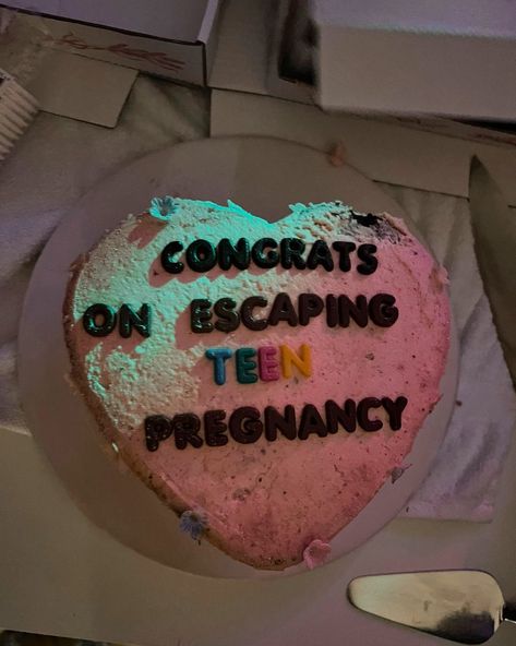 Not Pregnant Cake, Pregnancy Cake, Pregnant Cake, Not Pregnant, Teen Pregnancy, Korean Cake, Birthday Stuff, Pastel, Collage