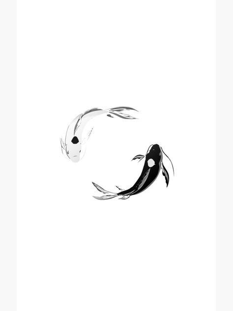 Koi Fish From Avatar Tattoo, Koi Fish Yin Yang Art, Koi Yin Yang Tattoo, Koi Avatar, Ting Yang Tattoo, Avatar Koi Fish Tattoo, Yin And Yang Aesthetic, Ying Yang Koi Fish Tattoo, Yin And Yang Wallpaper