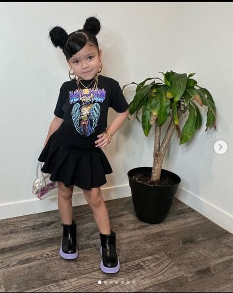 Kids Outfit Ideas Daughters, Toddler Fashion Girl Black, Kid Outfits Black Kids, Picture Day Outfit Kids, Kids 90s Outfit Ideas, Toddler Girl Outfits Black Kids, Black Toddler Girl Outfits, Kid Outfit Ideas, Kids Outfit Ideas