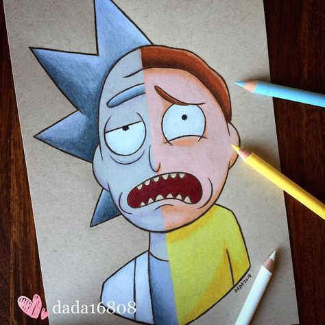 Morty Drawing, Rick And Morty Drawing, Desenhos Love, Hipster Drawings, Easy Disney Drawings, Disney Drawings Sketches, Cute Disney Drawings, Disney Art Drawings, Doodle Art Drawing