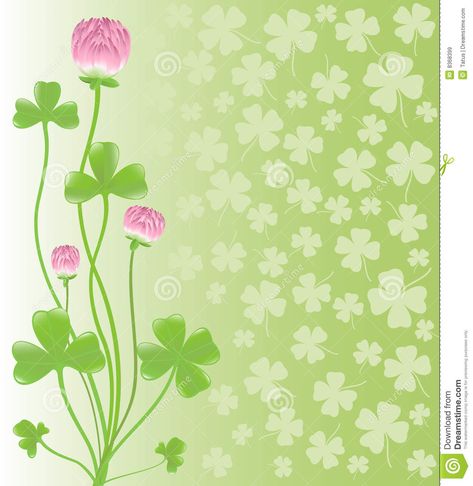 Illustration about Clover ornament. Background for design. Vector-Illustration. Illustration of holiday, frame, leafed - 8368399 Clover Background, Pink And Green Wallpaper, Ornament Background, Background For Design, Pink Clover, Paint Brush Art, Background Design Vector, Clover Green, Lucky Girl