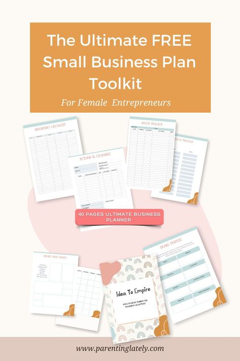 Hey ladies, it's time to conquer the world with your amazing business ideas! Grab our small business planner free printables, specially designed for you. #SmallBusinessIdeasForWomen #FreeTemplates Small Business Daily To Do List, Small Scale Business Ideas For Women, Small Business Budget Template, Planner Small Business, Small Business Planner Free Printables, Small Business Plan, Goals And Objectives, Focus On What Matters, Small Business Planner