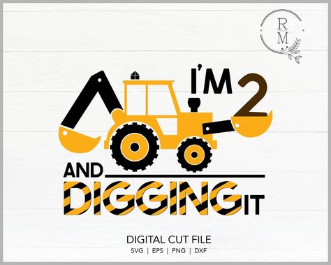 Construction Svg, Construction Theme Birthday Party, It Svg, Digging Tools, Construction Birthday Parties, Construction Theme, Truck Party, Construction Party, Construction Birthday