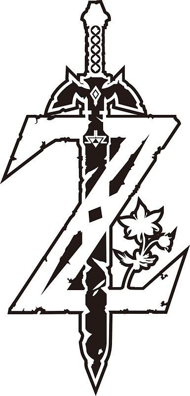 Legend Of Zelda Stencil, Zelda Symbols, Triforce Symbol, Zelda Logo, Pokémon White, Zelda Tattoo, Gamer Tattoos, Princess Silhouette, Sketchbook Cover