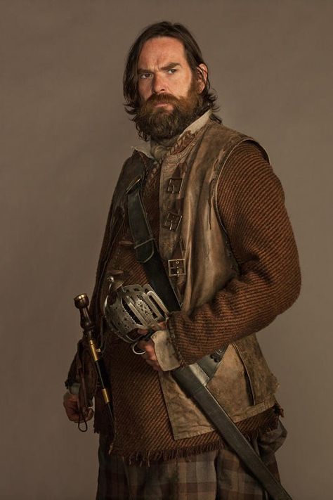 Ten New Character Portraits | Outlander TV News Duncan Lacroix, Outlander Costumes, Outlander Characters, Starz Tv Series, Diana Gabaldon Outlander Series, Outlander Season 1, Diana Gabaldon Outlander, Outlander Book Series, Outlander 3