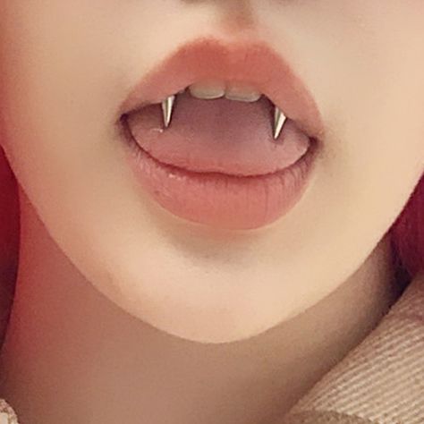 Angel Lip Piercing, Lip Pearsings, Lip Fang Piercing, Fang Percing, Kitten Fangs Piercing, Reversed Angel Bites Piercing, Fang Peircings, Kitty Fangs Piercing, Reverse Angel Fangs