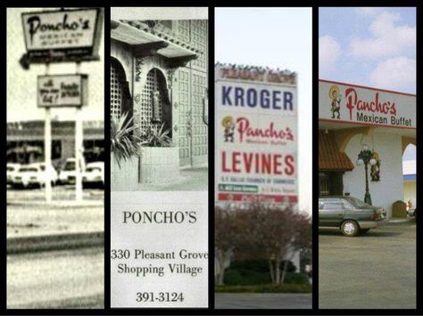 Pancho's in Pleasant Grove Shopping Center Pleasant Grove, Old Memories, Shopping Center, Texas