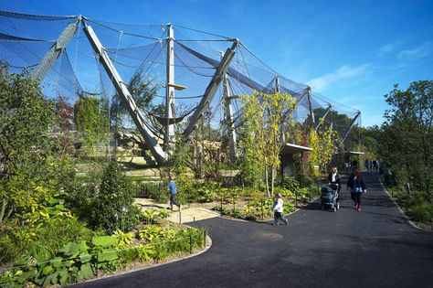 Zoo Exhibit, Animal Enclosures, Zoo Inspiration, Zoo Design, Zoo Architecture, Zoo Ideas, Wire Mesh, Primates, The Animals