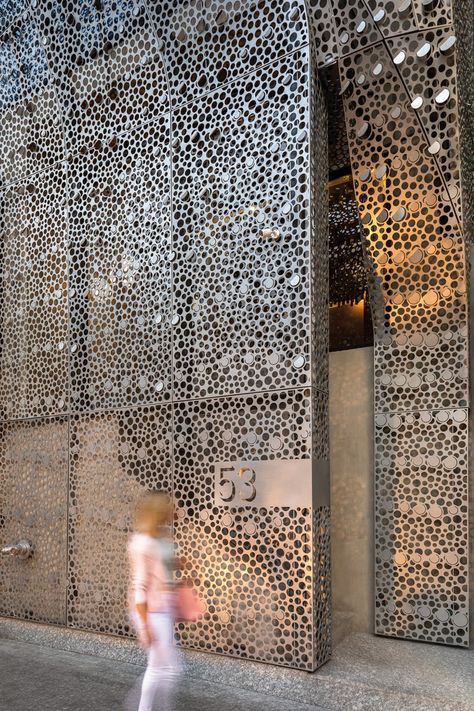 Mexican Office, Facade Pattern, Building Skin, Facade Panel, Metal Facade, Facade Cladding, Zaha Hadid Architects, Perforated Metal, Homepage Layout