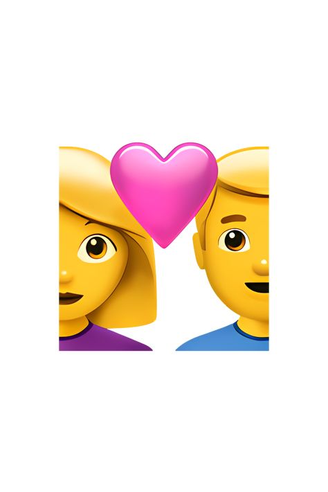 The emoji depicts a woman and a man standing side by side, with a red heart symbol in between them. Couple Emoji, Iphone Love Emoji, Emojis Iphone, Iphone Emoji Boy And Girl, Iphone Hand Heart Emoji, Iphone Emoji Heart, Couples Emoji, Iphone Emoji Girl, Friends Emoji