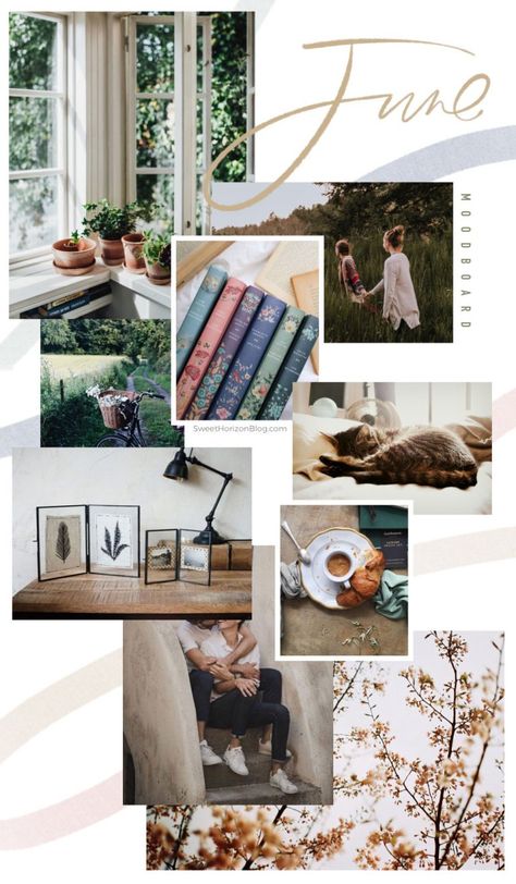 June Aesthetic Month, June Aesthetic Wallpaper, Month Backgrounds, June Mood Board, June Moodboard, September Moodboard, June Aesthetic, Month Wallpaper, Calendar Background