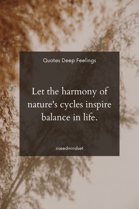 Nature's Harmony
Showcase the seamless cycle of seasons, symbolizing the harmony and balance inherent in nature. This aesthetic encourages aligning with nature's rhythms, motivating a balanced approach to life's challenges and changes. Hinduism Quotes, Cycles Of Life, Short Meaningful Quotes, Cycle Of Life, Extraordinary Life, Quotes Deep Feelings, Catch Phrase, Life Challenges, Quotes Aesthetic