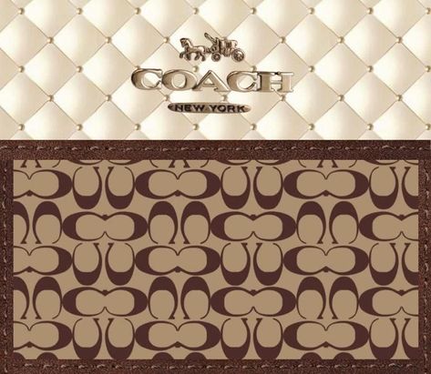 Coach Wallpaper Backgrounds, Purse Tumbler, Coach Wallpaper, Outfit Patterns, Coach Tumbler, Sublimation Cups, Frames Design Graphic, Animal Print Background, Luxury Brand Logo