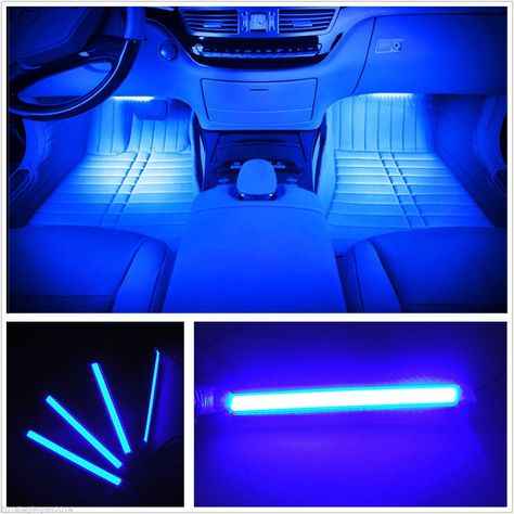 Car LED Strip Light -- Check out this great product-affiliate link. Car Led Lights Interiors, Car Interior Lights, Interior Led Lights, Rgb Led Strip Lights, Interior Lights, Car Led Lights, Led Stripes, Blue Car, Led Strip Light