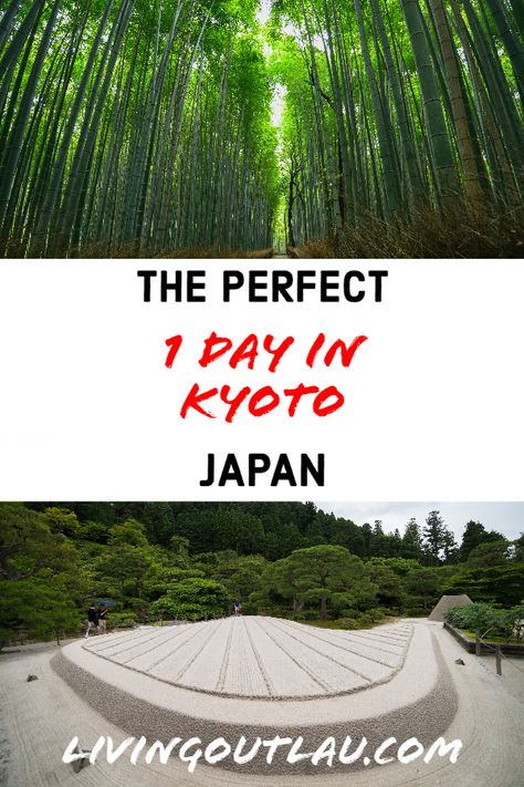 Come inside and find our detailed 1-day Kyoto itinerary, filled with the best attractions in Kyoto. | Kyoto in 1 day | Kyoto Itinerary | Things to Do in Kyoto | Places to Visit in Kyoto | Travel Kyoto | Kyoto Trip | Kyoto Travel Guide | Kyoto Tips | Activities in Kyoto | Kyoto Vacation | Kyoto Day Trip | Arashiyama Bamboo Forest | Fushimi Inari Taisha | Where To Stay in Kyoto | Kyoto Photography spots | Kyoto Instagram | Things to do in Japan | Places to Visit in Japan | #Kyoto #Japan Kyoto Itinerary 1 Day, Kyoto Places To Visit, Travelling Japan, Kyoto Day Trip, Arashiyama Bamboo Forest, Kyoto Photography, Japan Places To Visit, Places To Visit In Japan, Japan Places