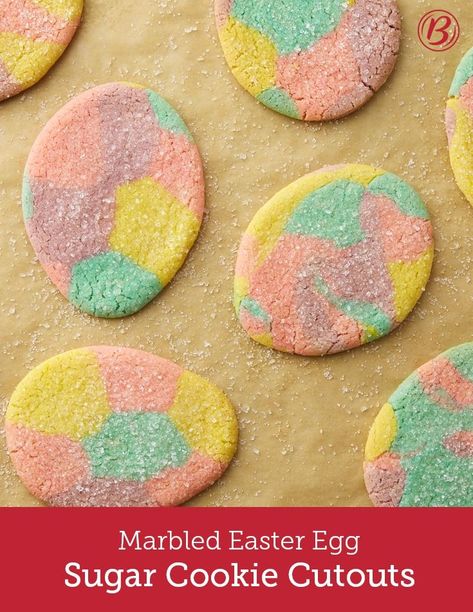 #easter #treats Egg Sugar Cookies, Sugar Cookie Cutouts, Easy Easter Cookies, Easter Egg Sugar Cookies, Egg Shaped Cookies, Colorful Cookies, Easter Snack, Easter Foods, Dyed Easter Eggs