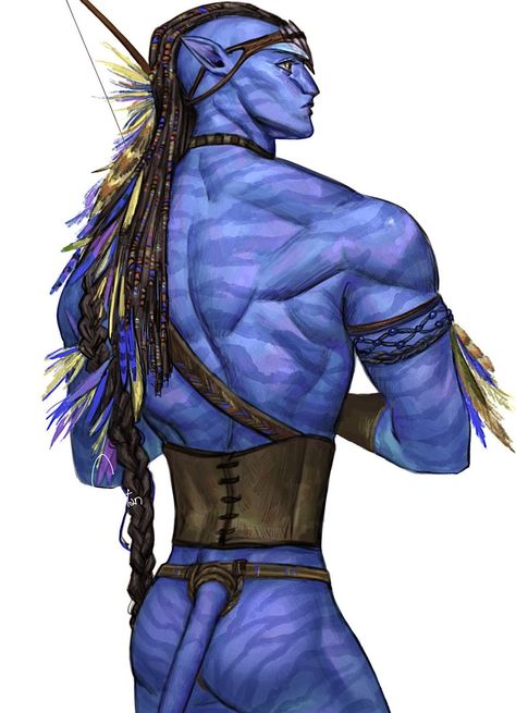 Avatar Cameron, Avatar Blue, Avatar 2009, Artist Character, Avatar Art, Creature Fantasy, Jake Sully, Blue Avatar, Avatar James Cameron