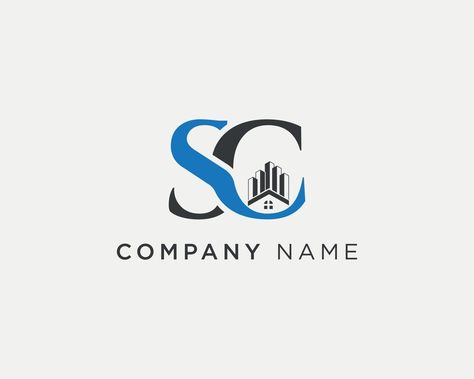 SC Building Logo Design Template Sc Logo Design, Premier League Logo, Building Logo Design, Sc Logo, Construction Images, Architect Logo, Baby Cartoon Drawing, Construction Logo Design, Building Logo