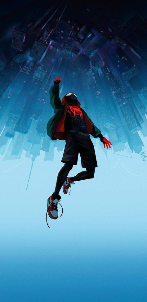 Spiderman Into The Spiderverse, Cool Wallpapers For Your Phone, Spider Spiderman, Into The Spiderverse, Miles Morales Spiderman, Spiderman Spider, Cool Wallpapers, The Wallpaper, Miles Morales