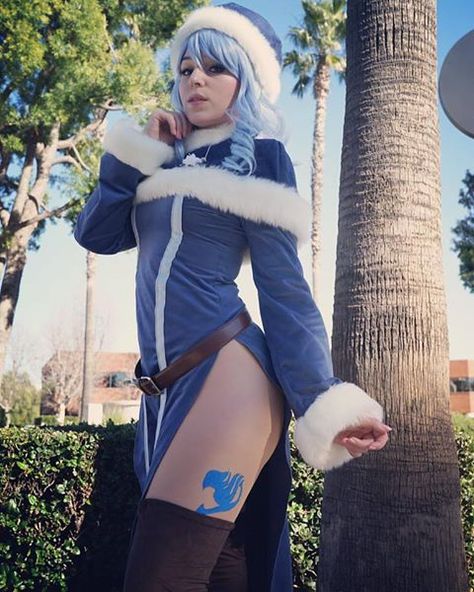 Juvia Lockser from Fairy Tai Cosplay by Yirico Photo EBK photography #fairytai #juvialocksercosplay #cosplayclass Fairy Tail Costumes, Juvia Fairy Tail, Fairy Tail Cosplay, Closet Cosplay, Juvia Lockser, Amazing Cosplay, Cosplay Outfits, Me Me Me Anime, Fairy Tail