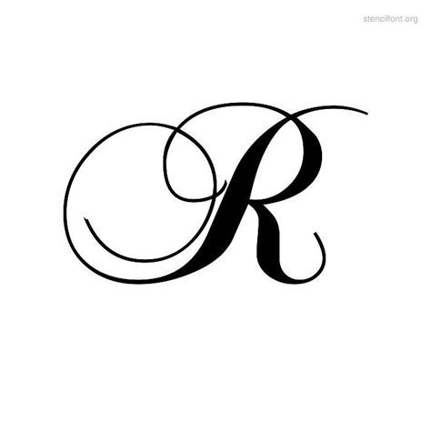 Brock Alphabet ! ! ! This Is A Beautiful, Elegant Alphabet Letter R Tattoo, R Letter Design, Letters R, Tattoo Letters, Tattoo Fonts Alphabet, The Letter R, Omerta Tattoo, Stencil Font, Stylish Alphabets