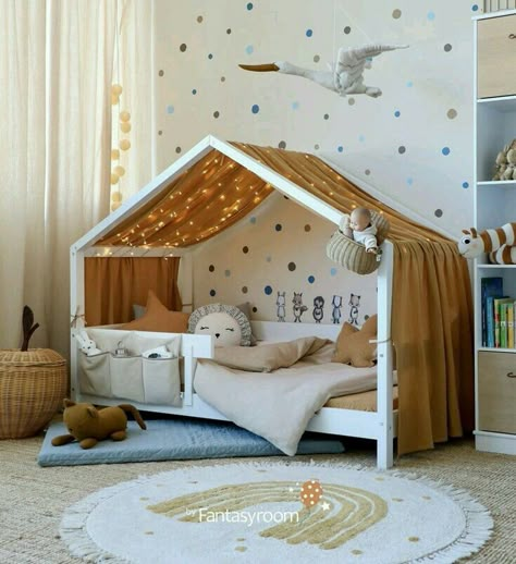 Tent Bed, Newborn Room, Baby Boy Bedroom, Baby Boy Room Decor, Toddler Room Decor, Kids Bedroom Inspiration, Kids Bedroom Designs, Nursery Room Design, Kids Interior Room