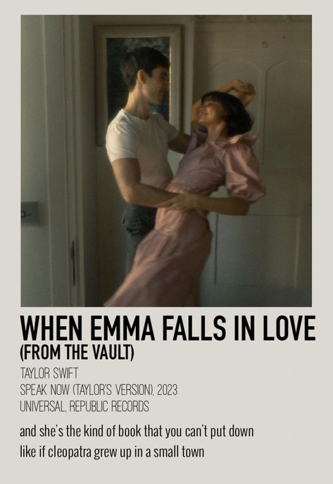 Taylor Swift Song Polaroid, In Love Songs, Polaroid Poster Taylor Swift, Falling In Love Songs, Wall Collage Photos, Taylor Swift Polaroid, Song Polaroid, Taylor Swift Polaroids, Emma Falls In Love