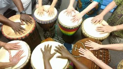 Drumming Circle, Woodstock New York, Djembe Drum, African Drum, Hand Drums, Drum Circle, Hand Drum, Drum Lessons, Paradise Beach