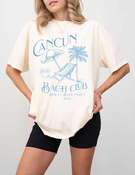 If you're looking of the perfect Custom Bachelorette Shirt, Custom Cancun T-shirt, Custom Tulum Bach Shirt, Miami Bachelorette Shirts, Cancun Bachelorette Tshirts, Custom Bachelorette Party Shirts, Bridal Beach Bachelorette Shirts, Cancun Bachelorette Shirt, Custom Tulum Bach Shirt, Cancun Birthday,  Cabo Birthday Trip, Tulum Birthday Shirt then look no further!  Choose the perfect design, location, name, and year for your personalized Bachelorette and Birthday Party Shirts! Personalization Opti Cancun Birthday, Tulum Birthday, Cancun Bachelorette, Bachelorette Shirts Beach, Custom Bachelorette Shirts, Miami Bachelorette, Club Birthday, Cancun Tulum, Personalized Bachelorette