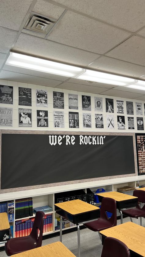 Instagram Basic Farmhouse, Rock N Roll Baby, Classroom Theme Decor, Fifth Grade Teacher, For My Bestie, Classroom Goals, Classroom Theme, My Bestie, Fifth Grade