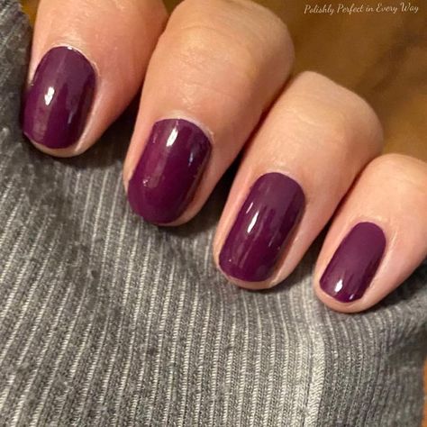 Color Street Aberdeen Aubergine, Aubergine Nails, Nude Nail Designs, Eggplant Color, Nail Beauty, Fall Nail Colors, Nail Polish Strips, Color Street Nails, Aberdeen