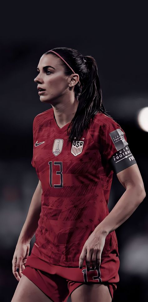 Women’s Soccer Players, Soccer Alex Morgan, Womens World Cup 2023 Wallpaper, Female Football Aesthetic, Womens Soccer Wallpaper, Women Football Wallpaper, Womens Football Wallpaper, Soccer Player Aesthetic, Alex Morgan Wallpaper